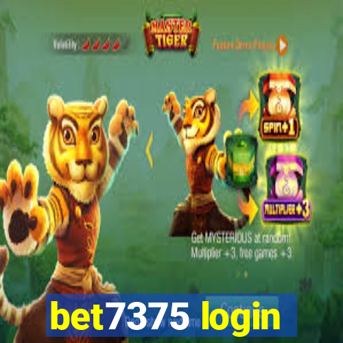 bet7375 login