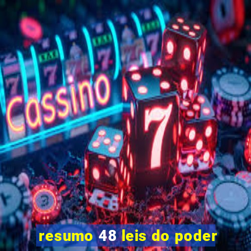 resumo 48 leis do poder