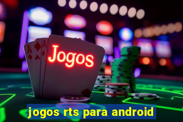 jogos rts para android