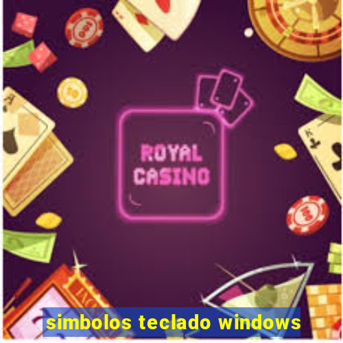 simbolos teclado windows