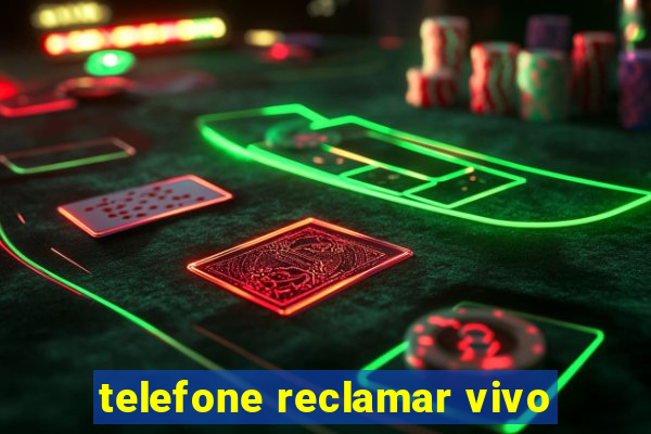 telefone reclamar vivo