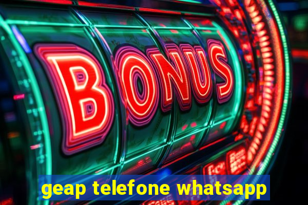 geap telefone whatsapp