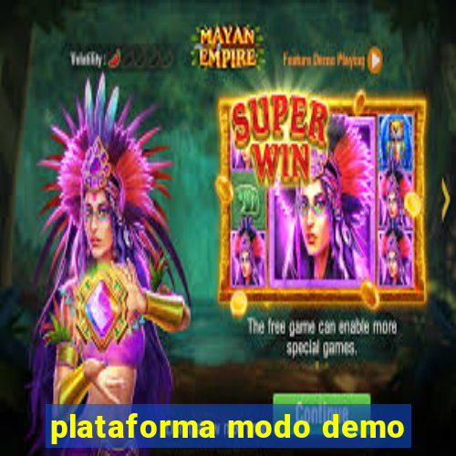 plataforma modo demo