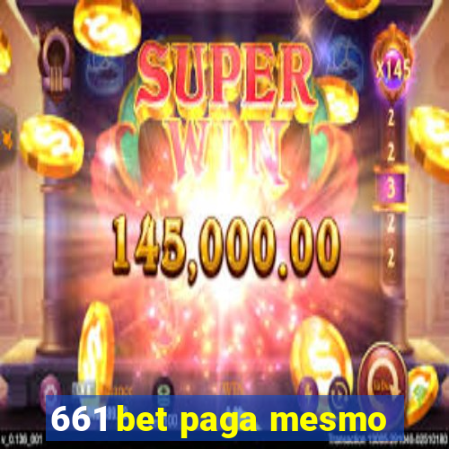 661 bet paga mesmo