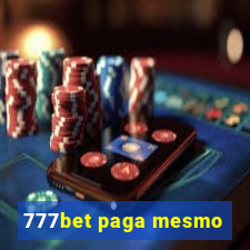 777bet paga mesmo