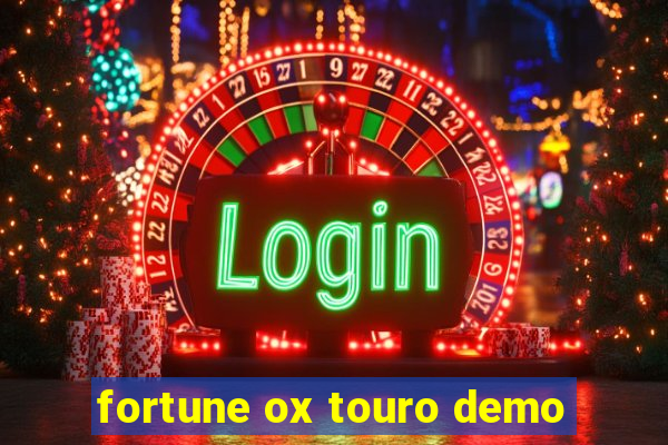 fortune ox touro demo