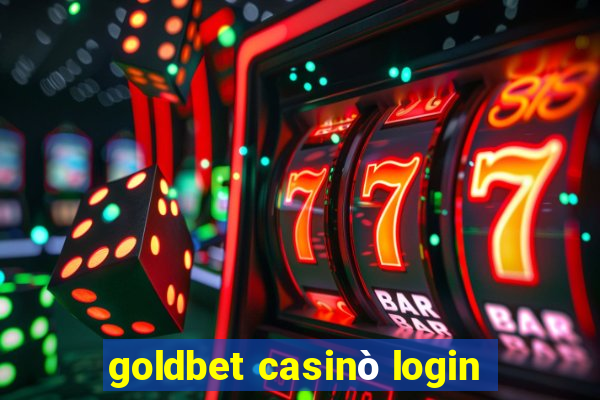 goldbet casinò login