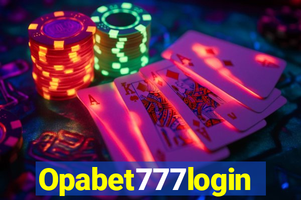 Opabet777login