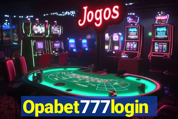 Opabet777login