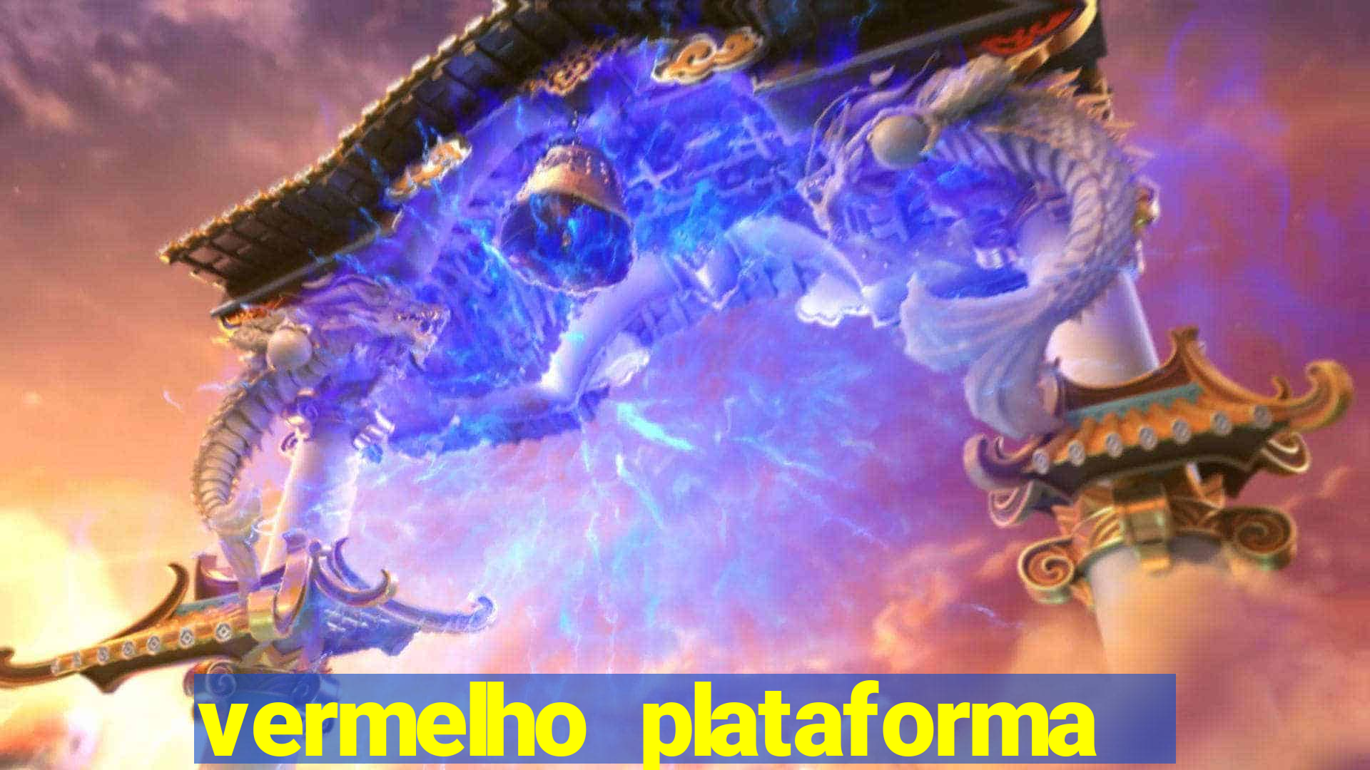 vermelho plataforma de jogos