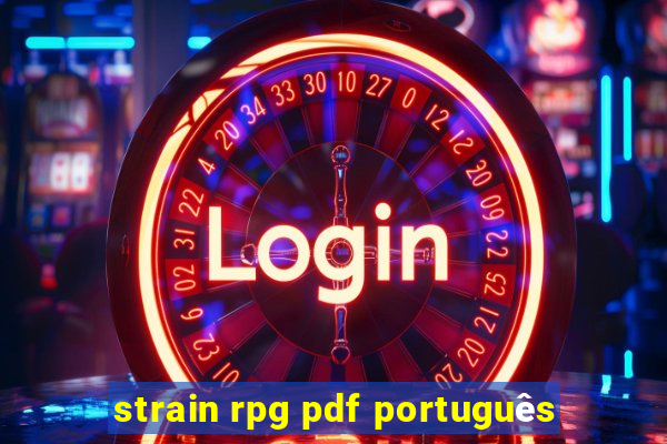 strain rpg pdf português