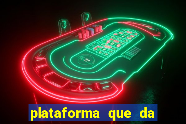 plataforma que da para depositar 1 real